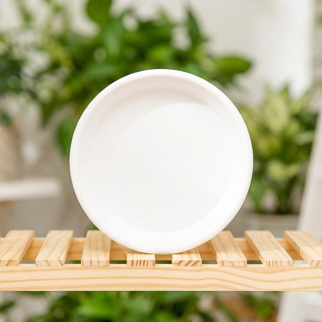 Plant Saucers and Drip Tray for Outdoor Plants, Resin Plant Pot Stand and Plant Trays, Assorted Colors Simple Plant Pot Saucer Home Decor Base