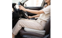 Wedge Car Seat Cushion Non-Slip Car Seat Cushion Raised Breathable for Short Drivers, Driving Practice, Daily Commute