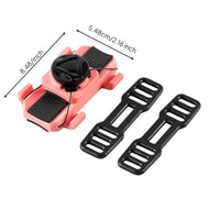 Easy to Install Strap Mounted Bottle Holder Secure Fit Adjustable Bike Cup Holder Sturdy Transport Gear Non-Slip Grip