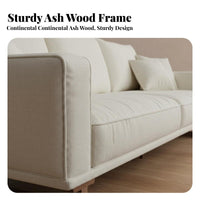 Tofu Block Sofa Removable and cleanable Cover Living Room Furniture Wabi-Sabi Aesthetic configurable Couch for Homeowners, Adults, Apartment, Reception Hall