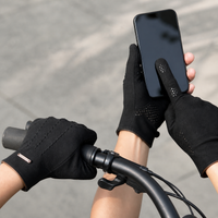 Winter Warm Cycling Fishing Gloves for Men and Women, Suede Lined, Thickened, Windproof, Non-slip, Touchscreen Compatible