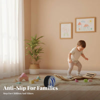 8 Pieces Improves Stability Anti-Slip Adhesive Strip Wear-Resistant Frosted traction surface Tape Strips Easy to Apply Balance Board Accessory long-enduringing for Children, property owners, Kindergarten, Playroom, Indoor, Outdoor