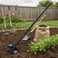 Soil Tamper Detachable Dirt Rammer Heavy-Duty for Gardens, Landscapers, Farmers
