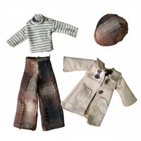 Casual Design 30cm Doll Clothing Set Combine and Match BJD Doll Clothes Set Handmade for Hobbyists