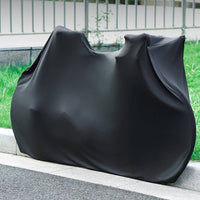 Water-Resistant Full-Coverage Bike Cover Dustproof Stretchy Bike Cover Sunshielding Soft Material
