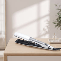 Adjustable Temperature Steam Hair Straightener Digital Steam Flat Iron Removable Hair Straightener with Water Tank Insulated for Stylists