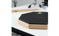 Realistic Feel Drum Practice Pad with Stand Portable Quiet Drum Pad Kit for Drummers, Beginners