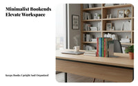 Corner-Shaped D Bookend Space Saving Corner-Shaped D Book Stopper Sturdy Desktop Book Support for Students, Librarians, Bookshelves, Desktops