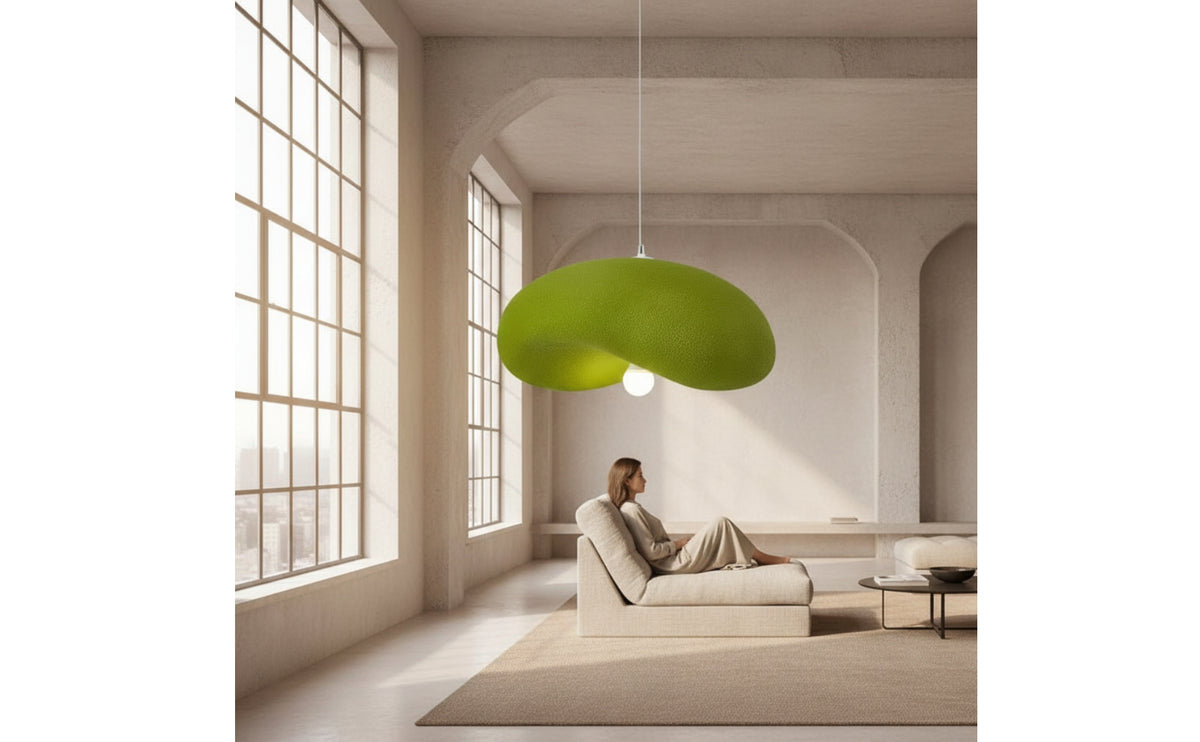 Cloud Pendant Light Wabi-Sabi Style for Hotel, Restaurant, Bar, Loft Living Room