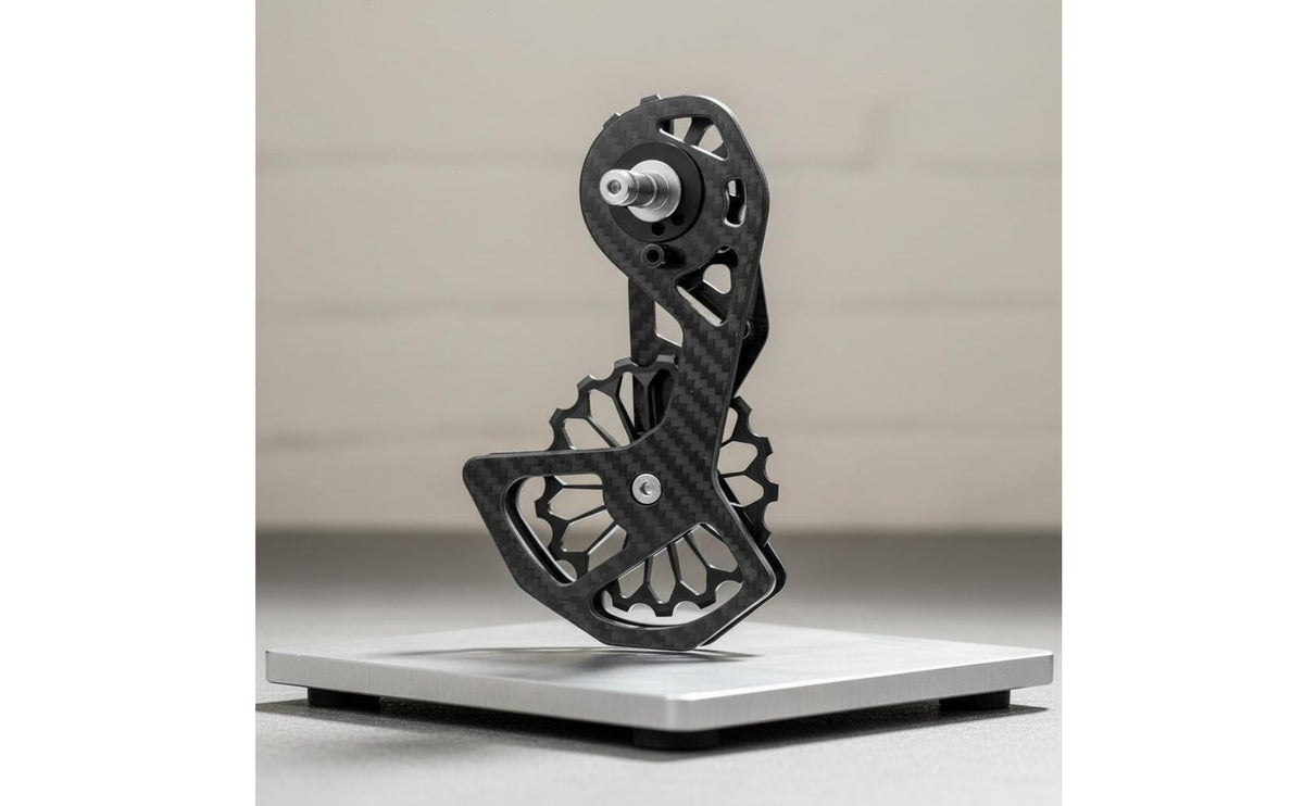 Carbon Fiber Rear Derailleur Cage with Ceramic Bearing Pulley