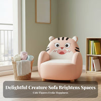 creatureShaped Plush Chair Soft and Comfortable cuddly stuffed Lounger Lightweight Toddler Armchair for Toddlers, Parents, storytime Corner, Playroom, Nursery