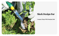 Hand Weeder Puller Invasive Growth Remover Garden Trowel for Gardeners, Homeowners, Vegetable Plot