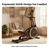 Home Elliptical Full-Body Workout Connected Elliptical Cross Joint-Friendly Universal Mover Exercise Machine