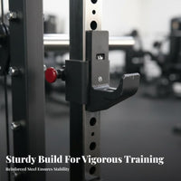 Comprehensive Linear Bearing Press Machine Heavy Duty Cable Versatile Pulley System Machine with a Guided Barbell System Press Full Body Workout