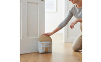 Cloth Cottage Doorstop Versatile Style Textile Door Stopper Anti-Pinch Decorative Cottage Door Stopper for Bedroom, Office