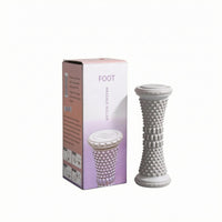 Foot Massage Roller Raised-Point Textured Foot Roller Wellness Tool Cylindrical Hard Plastic