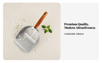 Cat Feline Waste Remover Rust-Resistant Stainless Steel Waste Scooper Efficient Sifting Metal Litter Sifter