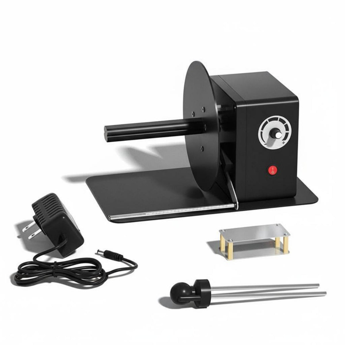 Adjustable Speed Control Electric Label Rewinding Machine Industrial Grade Automatic Label Rewinder for E-Commerce Sellers, Shipping Station