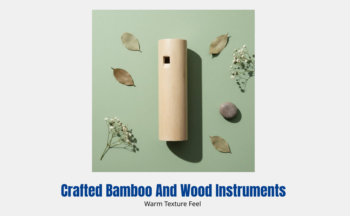 Bird Whistle, Frog Caller, Bamboo Flute, Owl Whistle, Water Bird Whistle Musical Instrument