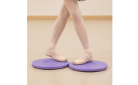 2 Pieces Turnout Training Boards Professional Turnout Disks Turning Board Sturdy Rotation Disc Portable for Dancers