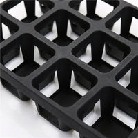 Indoor Plants and Outdoor Plants 20-Cell Multi-Cell Tray, Water-Saving Plant Trays for Home Office, 40x33x6.5cm Plant Pot Trays, Planting Tray