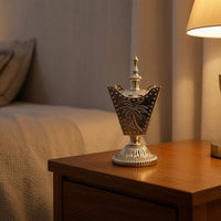 Electric Scent Warmer Tabletop Metal Scent Warmer Decorative Electric Censer for Home, Meditation Room