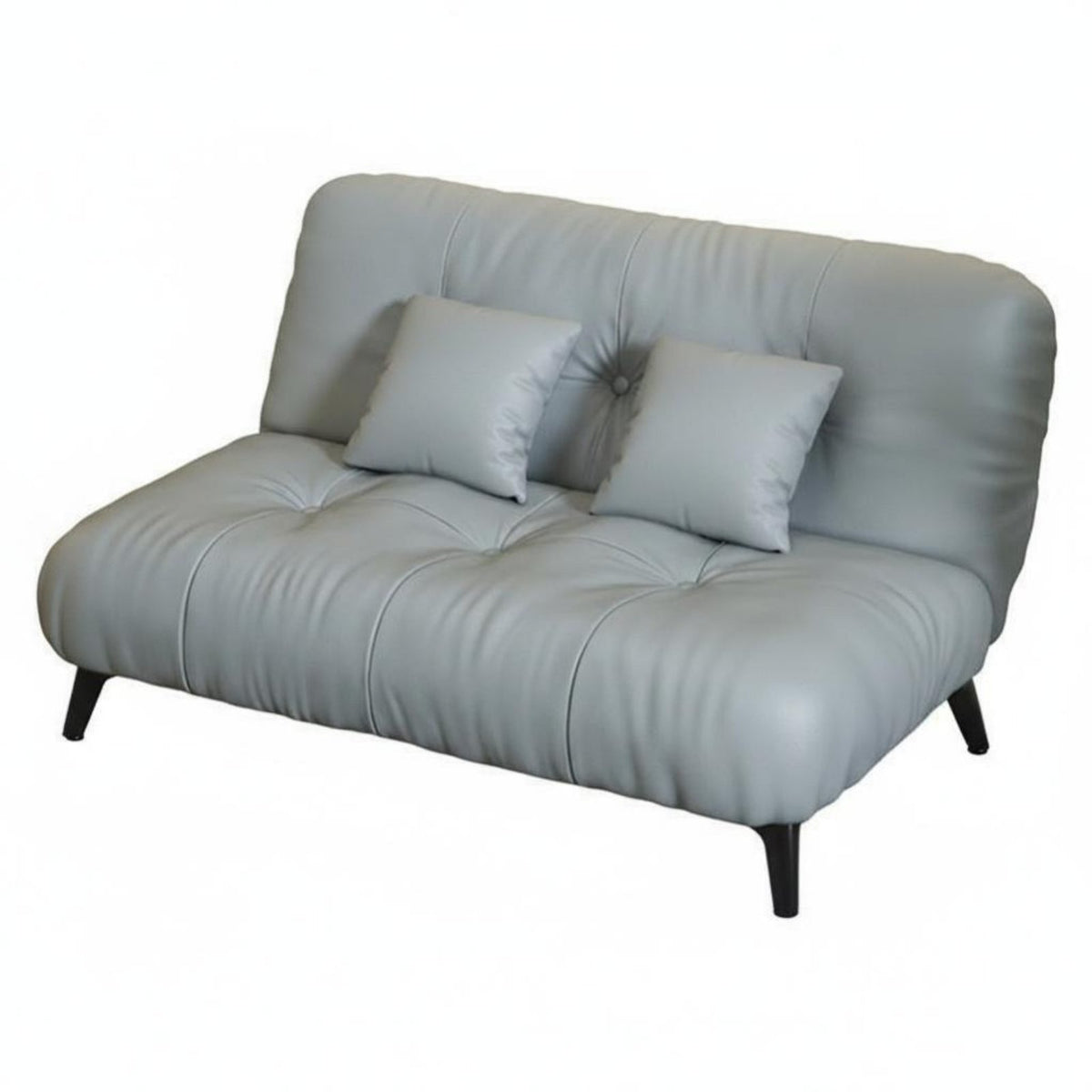 Space-Saving Design space-efficient 2-Seater Settee Modern Minimalist aesthetic Upholstered 2-Seater Settee Comfortable Seating Small Sofa Easy Assembly for Apartment Dwellers, Students, Office Workers, Bedroom, Commercial Waiting Area, Dorm