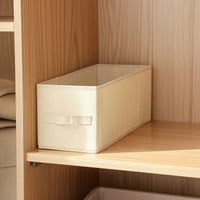 Cloth Storage Box Soft-Sided Foldable Storage Box Closet Shelf Organizer Bin Multipurpose Sturdy for Shelves