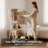 Space-Saving Design Freestanding Valet Stand Multi-Functional Storage Valet Stand Reduces Clutter Garment Rack Jacket Hanger for Students, Apartment Dwellers, Professionals, Dorm Room, Entryway, large Closet