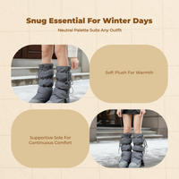 Thermal Leg Wraps, Women, Skiing, Warm, Grey