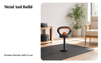 Compact Adjustable Kettlebell Handle Coated Threaded Kettlebell Base Vertical