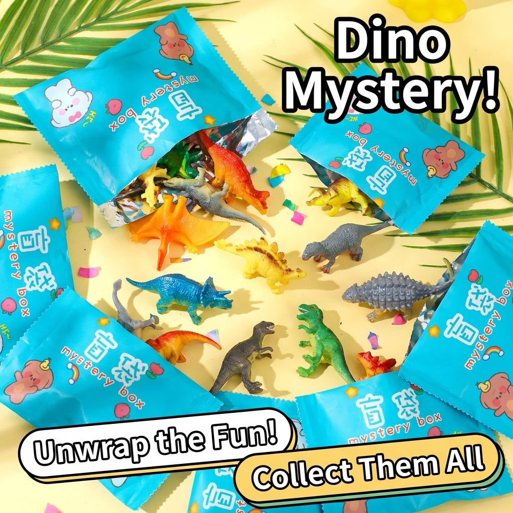 Dinosaur Stationery Mystery Bag for Children, Student School Supplies, Classroom Rewards Surprise Gift Set for Kids