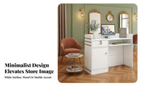 Small Checkout Counter Sturdy Construction Salon Reception Desk Spacious Workspace Front Desk with Storage for Receptionists, Boutique, Lobby