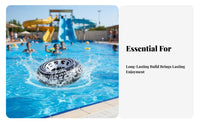Inflatable Tire Swim Tube With Handles Tire Swimming Tube Thickened Material Wheel Design Swim Tube for Adults, Teens, Beach, Lake, Summer Vacation