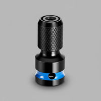 Multi-Function 1/2 Inch to 1/4 Inch Hex Adapter Secure Fit Quick Release Adapter Chuck Strong Grip Quick Release Chuck Converter Wear Resistant for Repair, Workshop, Construction