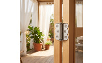 Stainless Steel Butterfly Coil Hinge Easy Installation Self-Closing Hinge for Screen Doors