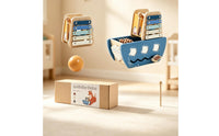 Wooden Activity Toy Developmental Wooden Toy with Bead Maze Play Cube Compact Busy Cube Sturdy for Toddlers, Playroom, Daycare