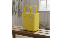 Breathable DIY Charm Bag Long-Lasting Holey Tote Bag Sturdy Perforated Charm Purse Easy to Clean for Children, Women, Travel, Pool, Bathroom