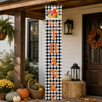 Thanksgiving Theme Door Banner Set for Autumn Harvest Party Decoration