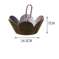 Chinese Design Rain Chain Functional Art Gutter Rain Chain Weather Resistant Decorative Downspout Heavy-Duty Materials for Zen Garden Enthusiasts