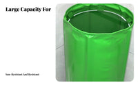 Large Capacity Rainwater Harvester Leak-Resistant Foldable Rain Barrel Leak Resistant Foldable Outdoor Water Tank for Gardeners, Homeowners, Garden