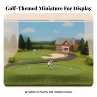 1:64 Miniature Golfer Figure Collector's Grade 1:64 Scale Golfer Figure Miniature Putting Player Figurine Highly Detailed