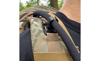 Multi-Functional Backpack Flashlight Mount Easy to Attach Hose Tube Clip Mount Handsunrestricted for Camping