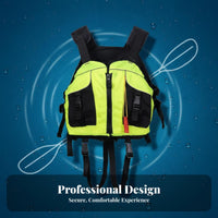 High Buoyancy Life Preserver Lightweight Kayaking Flotation Vest Aquatic Activities Buoyancy Aid Sturdy and Long-Lasting