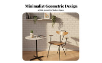 Industrial Design Minimalist Tripod Chair Designer Inspired Dining Seat Ergonomic Backrest Household Furniture Lightweight Frame for Homeowners, Design Enthusiasts, Business Owners, Restaurant, Kitchen, Living Room, Home Office