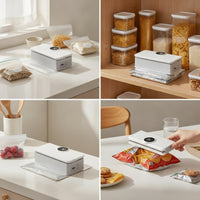 Bag Sealer with Rechargeable Heat Sealer with Convenient