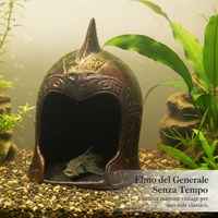 Aquarium Decoration Hideaway Helmet Skull Ceramic Breeding Cave for Fish Shrimp Reptiles