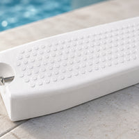 Textured Anti-Slip Ladder Step White Pool Ladder Step Board Long-Lasting