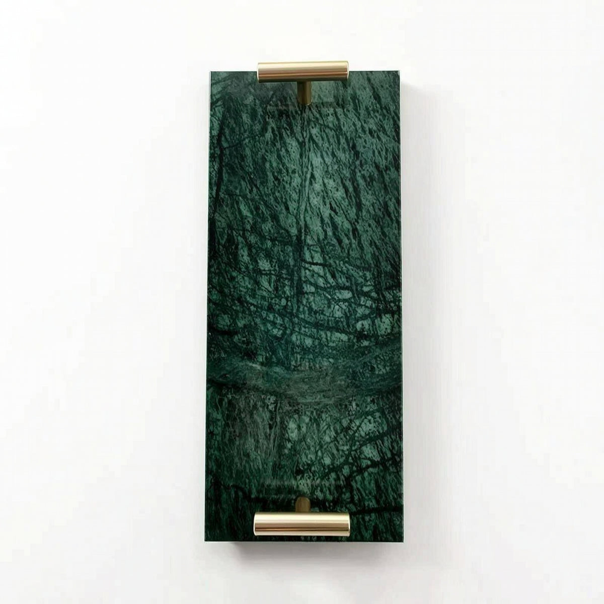 Marble Tray with Handles Natural Marble Tray Luxury Modern for Bathroom Counter, Dresser