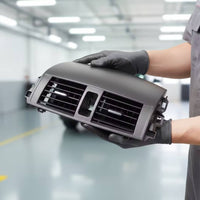Center Dash A/C Outlet Vent Panel Direct Replacement Center Dash Air Vent Panel Auto Part Sun-Proof Easy Installation